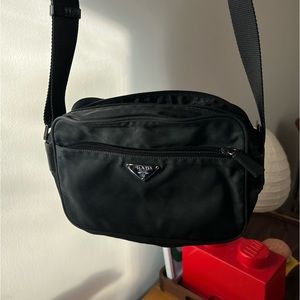 Prada Small Tessuto Nylon crossbody messenger bag